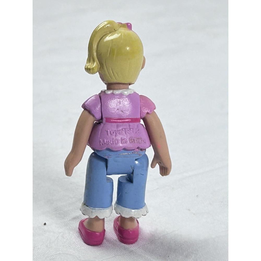 Vintage Toys R Us Loving Family You & Me Happy Together Blonde Sister Doll 2.5" - Picture 2 of 8